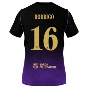 FC Barcelona Rodrigo 16 Fodboldtrøjer Udebane 2026-27 Kort ærmer