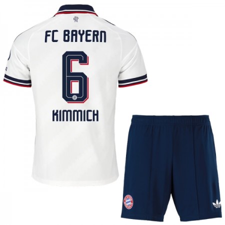 FC Bayern München Kimmich 6 Fodboldtrøjer Børn Udebane 2026-27 Kort ærmer