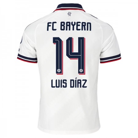 FC Bayern München Luis Diaz 14 Fodboldtrøjer Udebane 2026-27 Kort ærmer