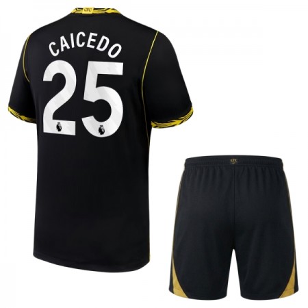 Chelsea Caicedo 25 Fodboldtrøjer Børn Udebane 2026-27 Kort ærmer