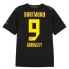 Borussia Dortmund Guirassy 9 Fodboldtrøjer Udebane 2026-27 Kort ærmer Borussia Dortmund Guirassy 9 Fodboldtrøjer Udebane 2026-27 Kort ærmer