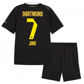 Borussia Dortmund Jobe 7 Fodboldtrøjer Børn Udebane 2026-27 Kort ærmer