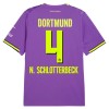 Borussia Dortmund N. Schlotterbeck 4 Fodboldtrøjer Tredje 2026-27 Kort ærmer