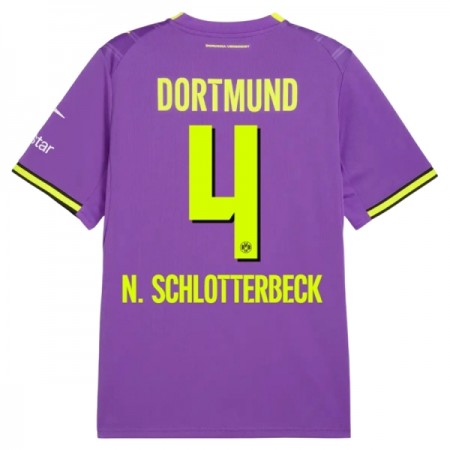 Borussia Dortmund N. Schlotterbeck 4 Fodboldtrøjer Tredje 2026-27 Kort ærmer