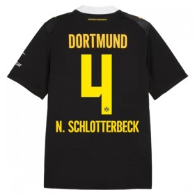Borussia Dortmund N. Schlotterbeck 4 Fodboldtrøjer Udebane 2026-27 Kort ærmer