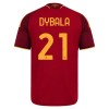 AS Roma Dybala 21 Fodboldtrøjer Hjemme 2026-27 Kort ærmer