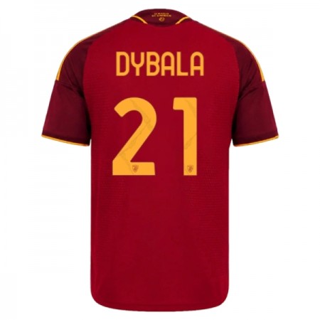 AS Roma Dybala 21 Fodboldtrøjer Hjemme 2026-27 Kort ærmer