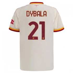 AS Roma Dybala 21 Fodboldtrøjer Udebane 2026-27 Kort ærmer