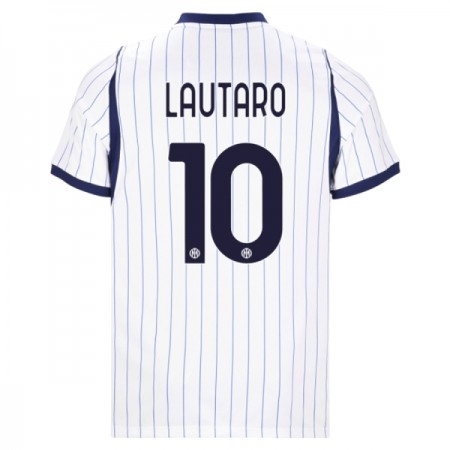 Inter Milan Lautaro 10 Fodboldtrøjer Udebane 2026-27 Kort ærmer