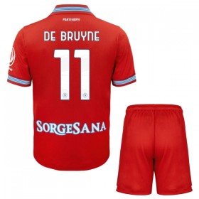 Napoli De Bruyne 11 Fodboldtrøjer Børn Tredje 2026-27 Kort ærmer