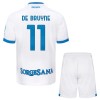 Napoli De Bruyne 11 Fodboldtrøjer Børn Udebane 2026-27 Kort ærmer
