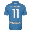 Napoli De Bruyne 11 Fodboldtrøjer Hjemme 2026-27 Kort ærmer