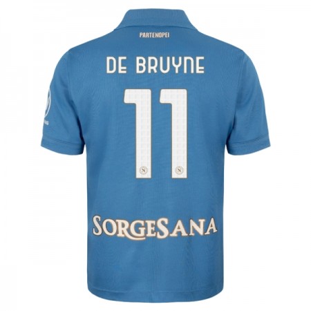 Napoli De Bruyne 11 Fodboldtrøjer Hjemme 2026-27 Kort ærmer
