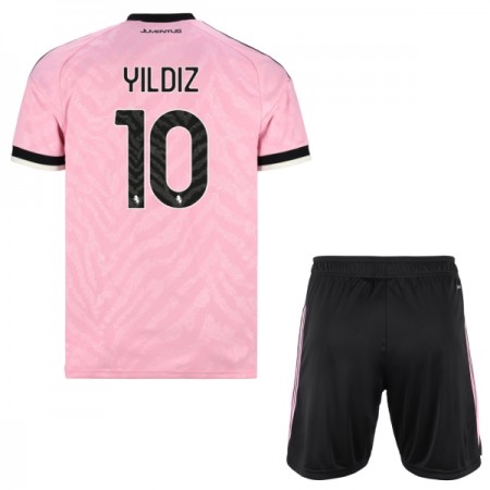 Juventus Yildiz 10 Fodboldtrøjer Børn Udebane 2026-27 Kort ærmer