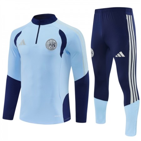 Ajax Trænings Sweatshirt Blå Kvart-Zip 2026-27