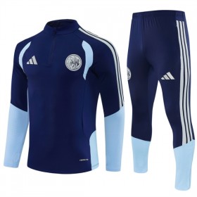 Ajax Trænings Sweatshirt Blå Kvart-Zip 2026-27