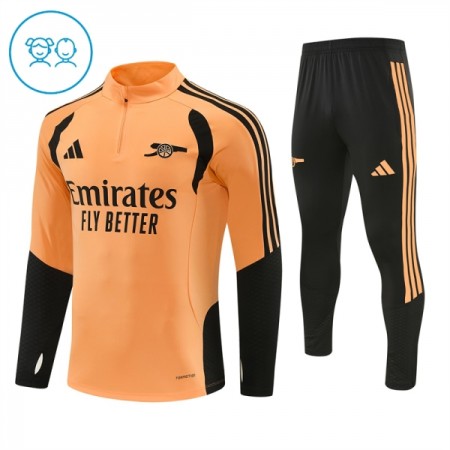 Arsenal Børn Trænings Sweatshirt Gul Kvart-Zip 2026-27