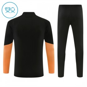 Arsenal Børn Trænings Sweatshirt Sort Kvart-Zip 2026-27