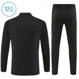 Arsenal Børn Trænings Sweatshirt Sort Kvart-Zip 2026-27
