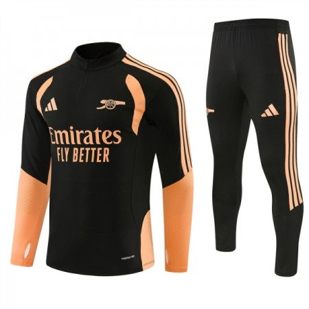 Arsenal Trænings Sweatshirt Sort Kvart-Zip 2026-27 Arsenal Trænings Sweatshirt Sort Kvart-Zip 2026-27