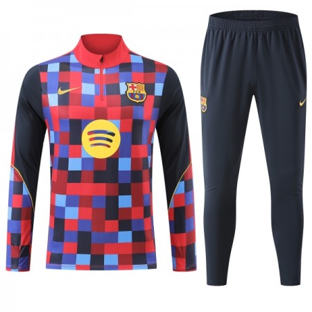 Barcelona Trænings Sweatshirt Rød Kvart-Zip 2026-27