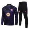 Barcelona Trænings Sweatshirt Sort Kvart-Zip 2026-27