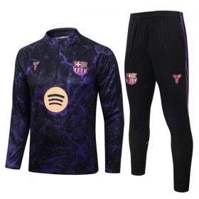Barcelona Trænings Sweatshirt Sort Kvart-Zip 2026-27
