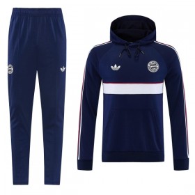Bayern München Hoodie Trænings Sweatshirt Navy 2026-27