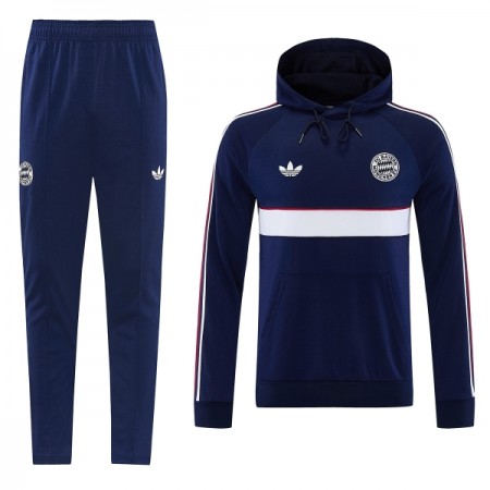 Bayern München Hoodie Trænings Sweatshirt Navy 2026-27