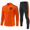 Holland Trænings Sweatshirt Orange Kvart-Zip 2026-27