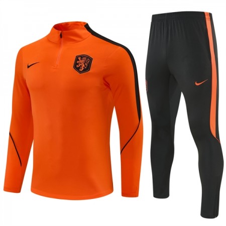 Holland Trænings Sweatshirt Orange Kvart-Zip 2026-27