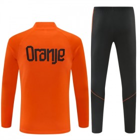 Holland Trænings Sweatshirt Orange Kvart-Zip 2026-27