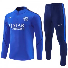 Inter Milan Trænings Sweatshirt Blå Kvart-Zip 2026-27