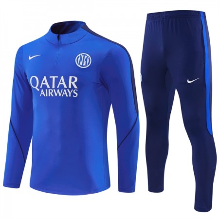 Inter Milan Trænings Sweatshirt Blå Kvart-Zip 2026-27