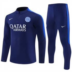 Inter Milan Trænings Sweatshirt Blå Kvart-Zip 2026-27
