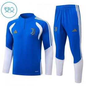 Juventus Børn Trænings Sweatshirt Blå Kvart-Zip 2026-27