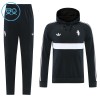 Juventus Hoodie Børn Trænings Sweatshirt Sort 2026-27 Juventus Hoodie Børn Trænings Sweatshirt Sort 2026-27
