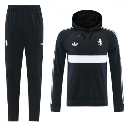Juventus Hoodie Trænings Sweatshirt Sort 2026-27 Juventus Hoodie Trænings Sweatshirt Sort 2026-27