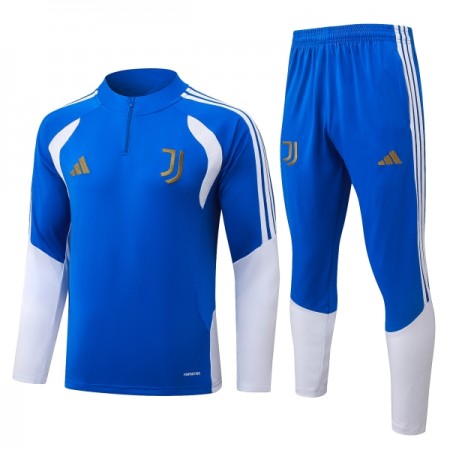 Juventus Trænings Sweatshirt Blå Kvart-Zip 2026-27 Juventus Trænings Sweatshirt Blå Kvart-Zip 2026-27