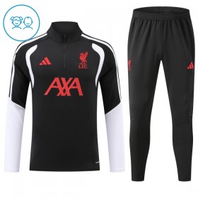 Liverpool Børn Trænings Sweatshirt Sort Kvart-Zip 2026-27