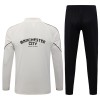 Manchester City Trænings Sweatshirt Grå Kvart-Zip 2026-27