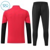 Manchester United Børn Trænings Sweatshirt Rød Kvart-Zip 2026-27