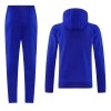 Manchester United Hoodie Trænings Sweatshirt Blå 2026-27