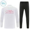 Paris Saint-Germain PSG Børn Trænings Sweatshirt Hvid Kvart-Zip 2026-27
