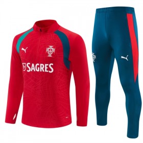 Portugal Trænings Sweatshirt Rød Kvart-Zip 2026-27