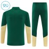 Real Madrid Børn Trænings Sweatshirt Grøn Kvart-Zip 2026-27