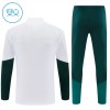 Real Madrid Børn Trænings Sweatshirt Hvid Kvart-Zip 2026-27