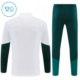 Real Madrid Børn Trænings Sweatshirt Hvid Kvart-Zip 2026-27