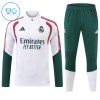 Real Madrid Børn Trænings Sweatshirt Hvid Kvart-Zip 2026-27