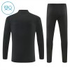Real Madrid Børn Trænings Sweatshirt Sort Kvart-Zip 2026-27